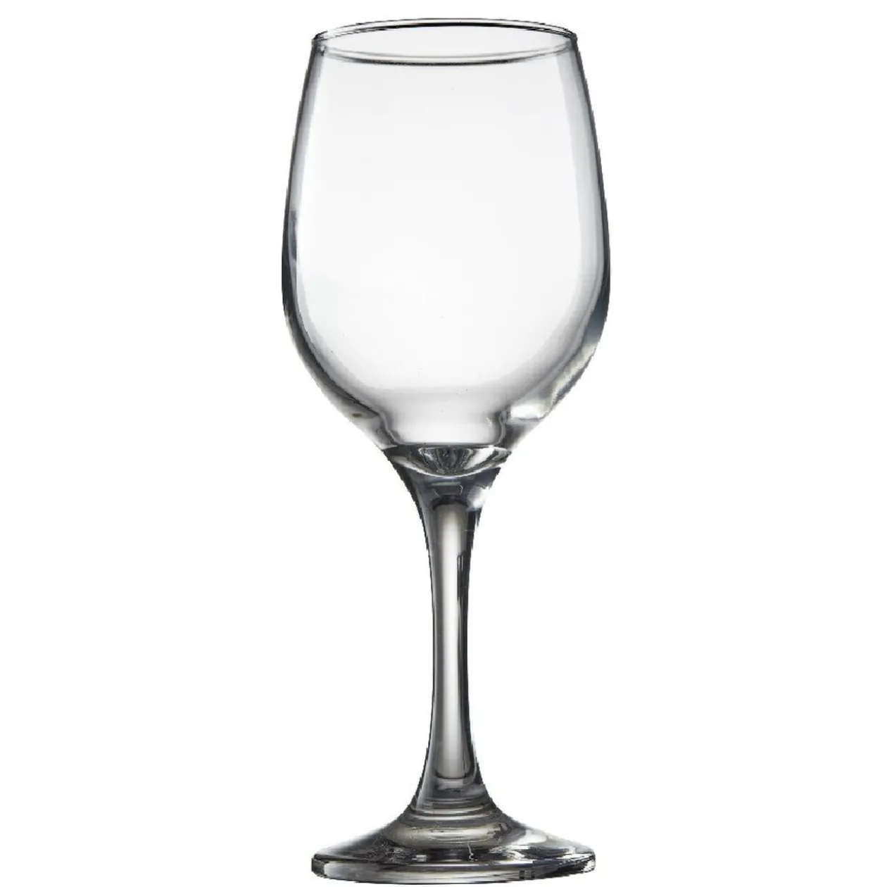 Verre à vin à pied en verre x 4