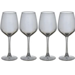 Verre à vin argenté x4