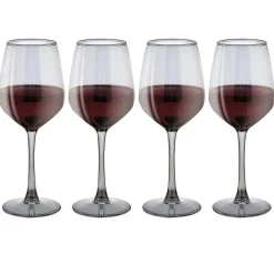 Verre à vin argenté x4