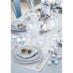 Verre à vin irisé x4