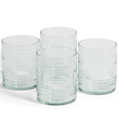 Verre bas 28cl en verre recyclé transparent Ø7,7xH8,5cm