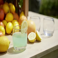 Verre bas transparent 33 cl x3