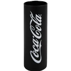 Verre Coca-Cola tube frozen noir et blanc 27 cl
