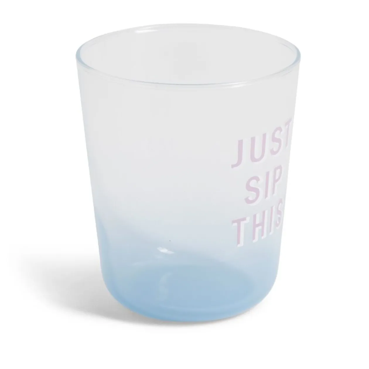 Verre coloré avec message 315ml