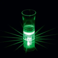 Verre shooter lumineux
