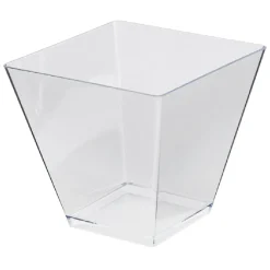 Verrine forme diamant transparente x25