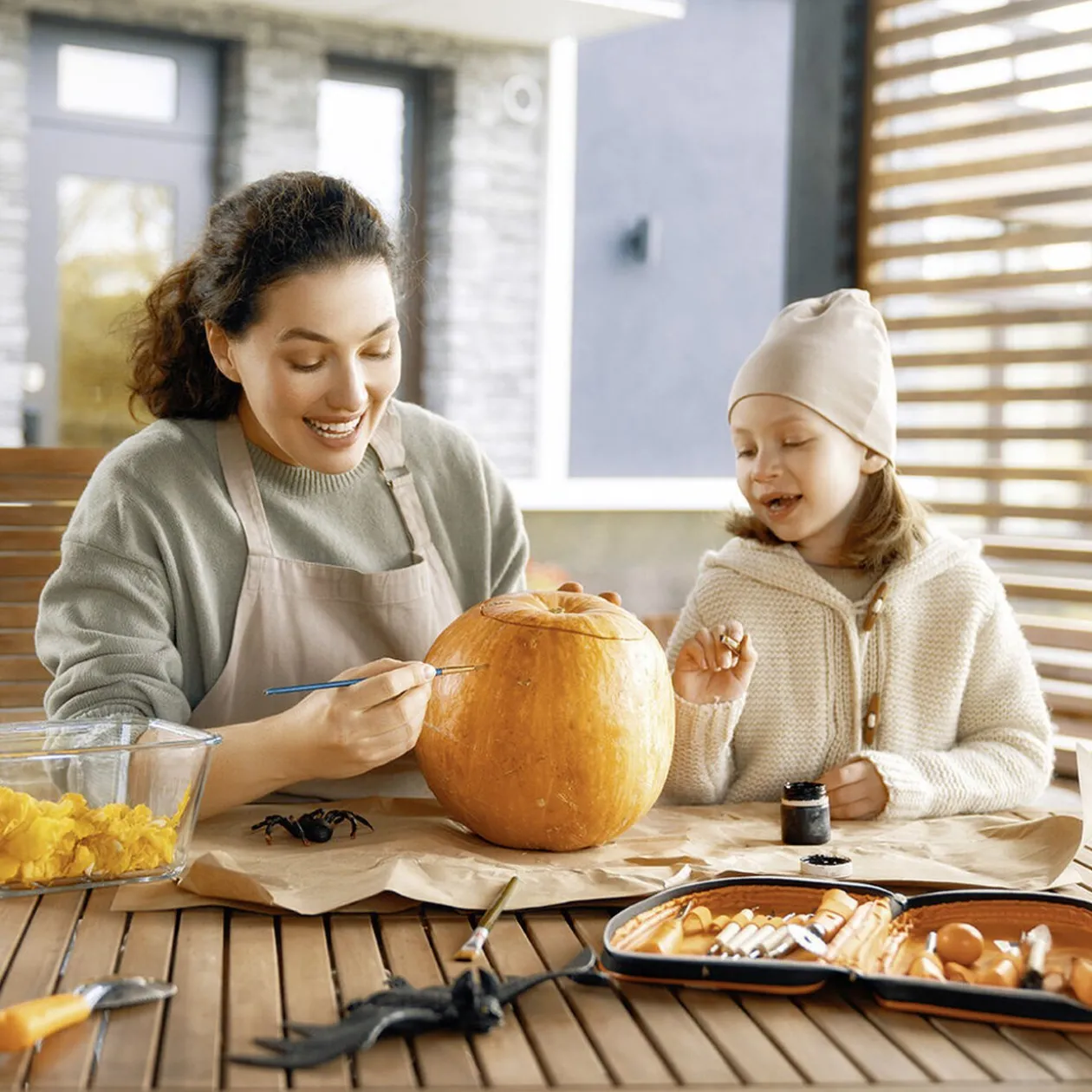 Vraie citrouille à creuser