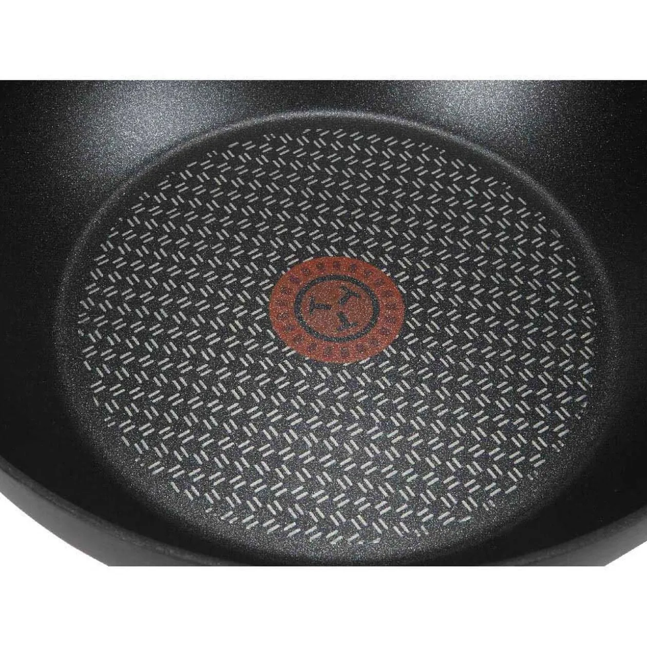 Wok Tefal Reserve Collection tous feux couvercle verre