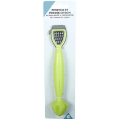 Zesteur et presse citron 2 en 1